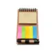 Bloco Anotações Post It com Caneta
