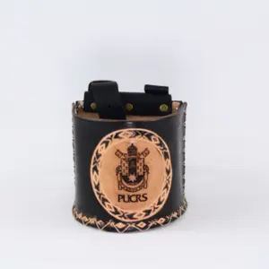 Suporte para Cuia em Couro