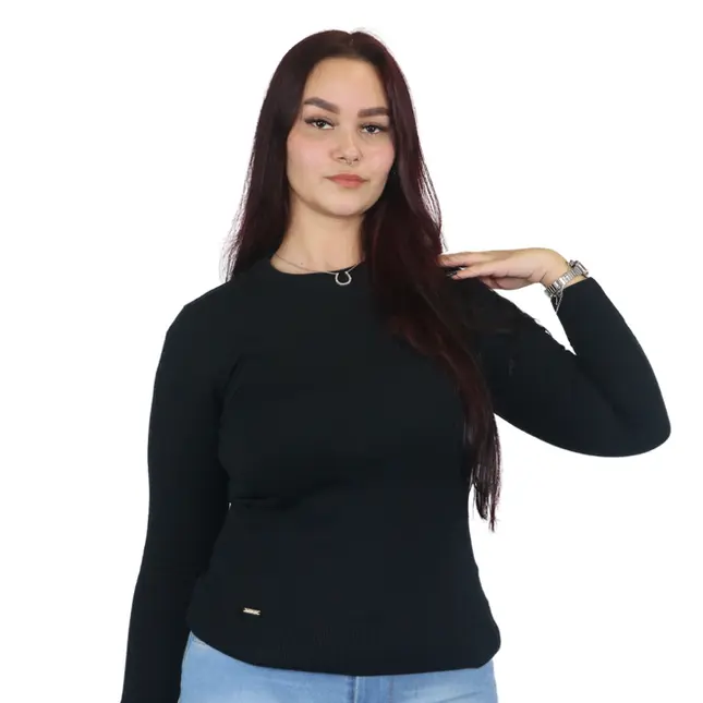 Suéter Feminino 100% Algodão