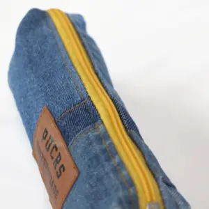 Estojo Jeans Retangular